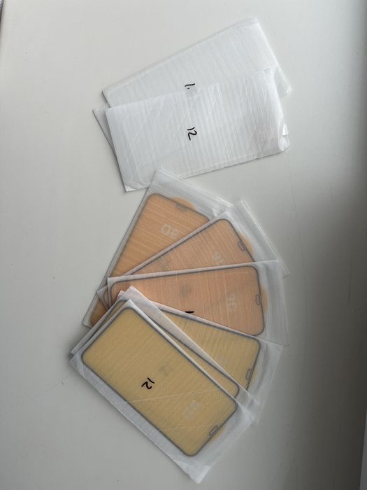 Захисне скло 9D на Айфон 12 (9 шт)