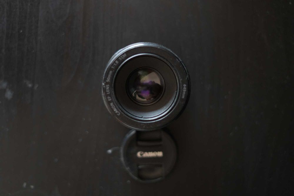 Lente CANON 50mm 1.8