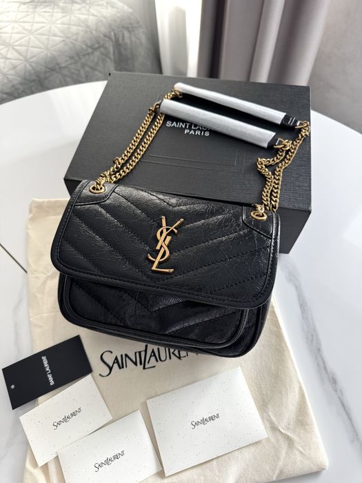 Сумка YSL Yves Saint Laurent Black Gold