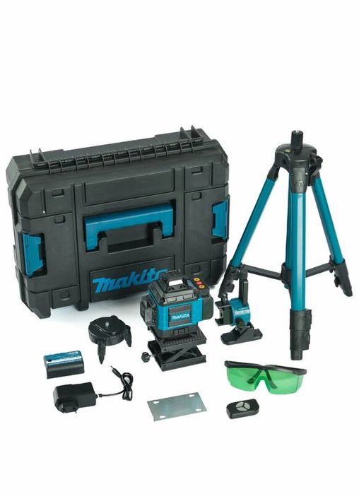 Акція!Лазерний рівень 4d - Makita + штатив 100см