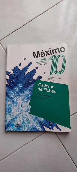 Caderno de Fichas - MACS - 10.º Ano