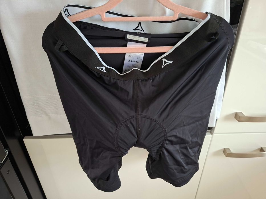 Spodenki rowerowe Schoffel Skin Pants 2h - black rozmiar  L 52