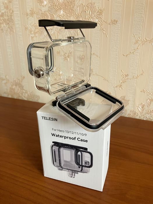Захисний кейс Telesin для GoPro 13/12/11/10/9 Аквабокс. Чохол. Бокс
