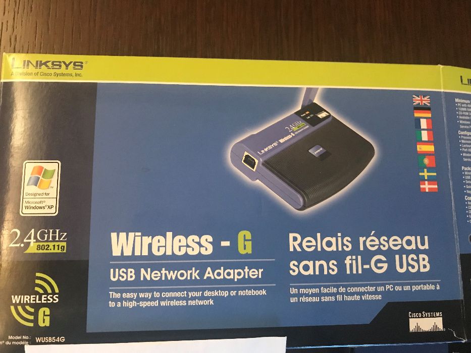 Linksys by Cisco Wireless-G USB Network Adapter