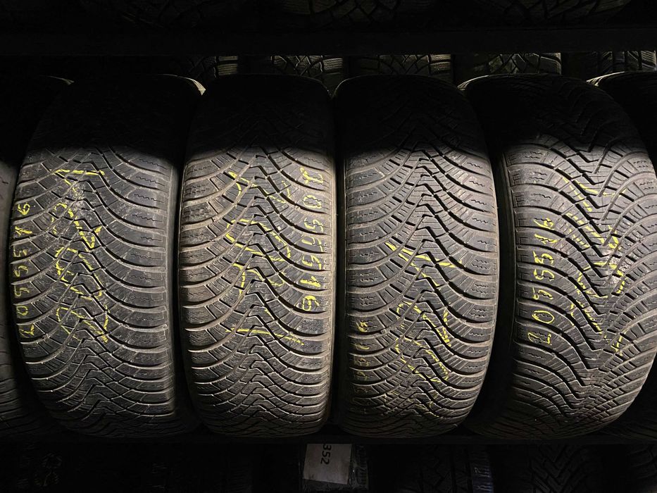 205/55R16 Cztery używane opony całoroczne Laufenn