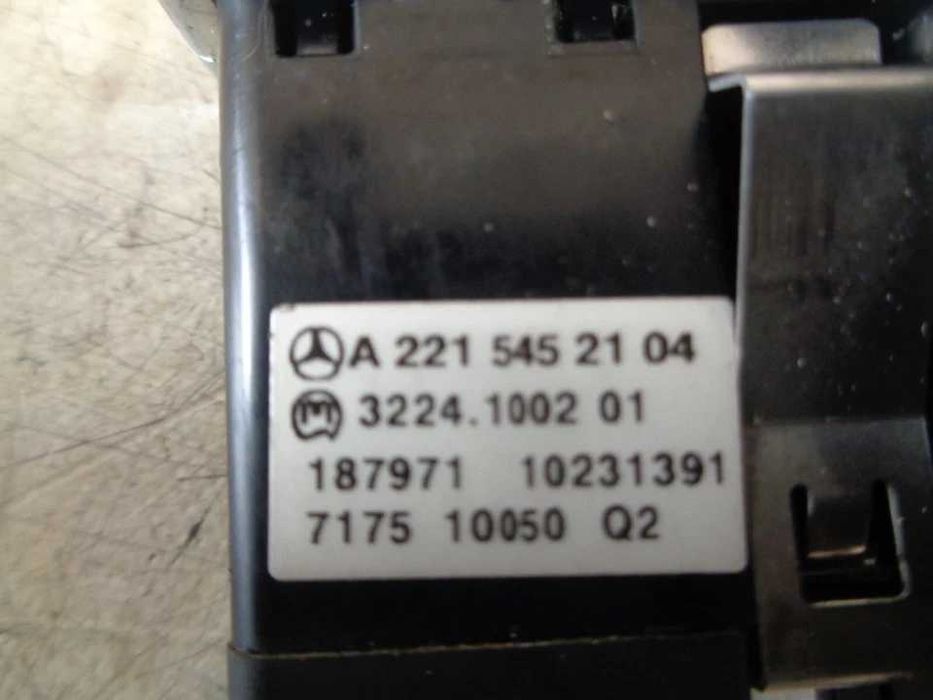 interruptor luzes Mercedes Benz S Class W221