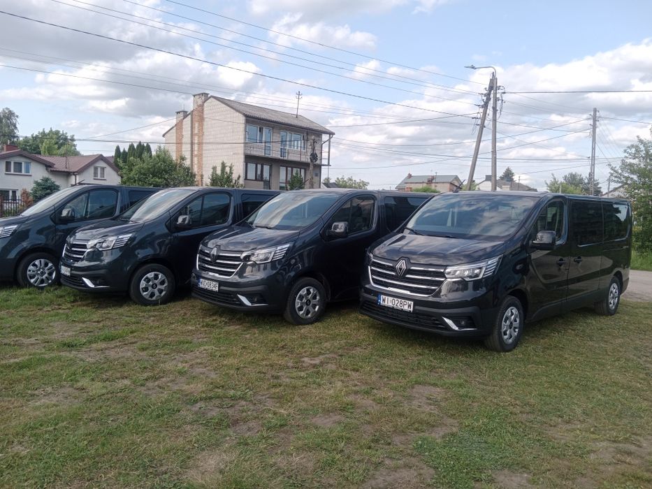 Tani Wynajem samochodu osobowego busa  7 8 9 osobowy