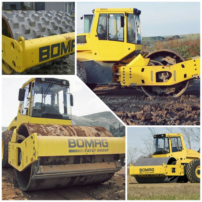 Аренда катка 16т в Николаеве, грунтовый каток с кулачками, виброкаток