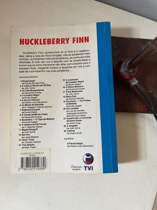 Livro Huckleberry Finn