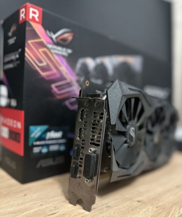 Топовая Asus ROG STRIX RX 580 8-GB Магазин CompiC