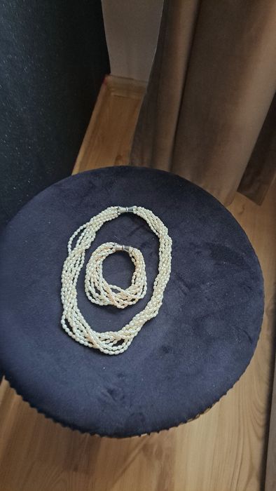 Zestaw Perły Naturalne