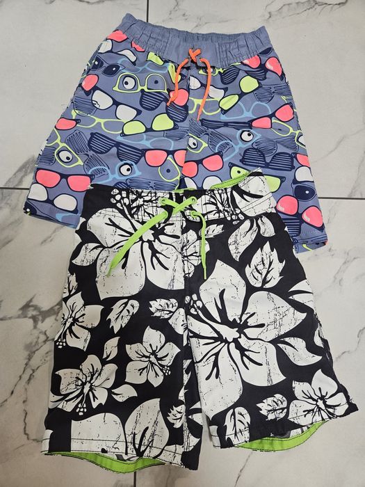 Szorty spodenki kąpielowe 134 h&m