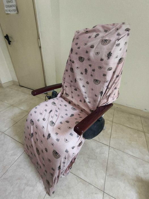 Cadeira de relaxamento com massagem.