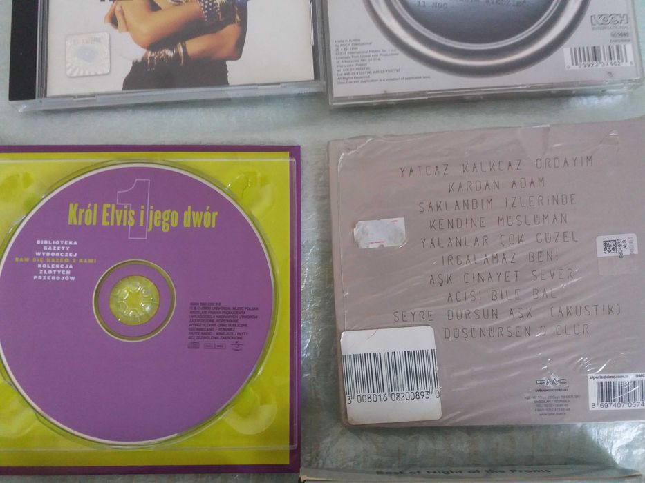 Płyty z CD z Muzyką. Różną.