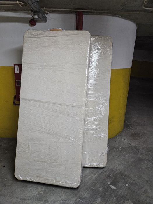Colchao 180x200 com 2 sommiers