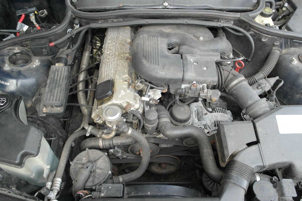 Silnik BMW M43B19 77kW z osprzętem, gratis skrzynia/części/inne, wideo