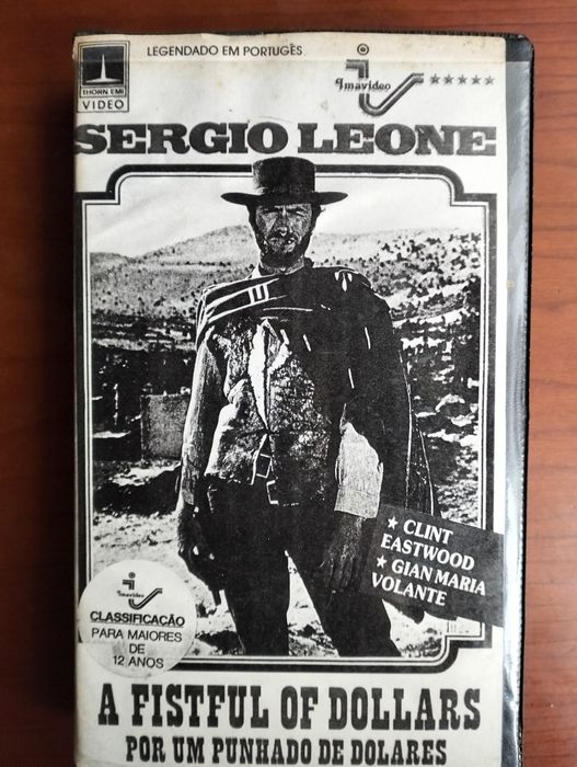 VHS Por um Punhado de Dólares