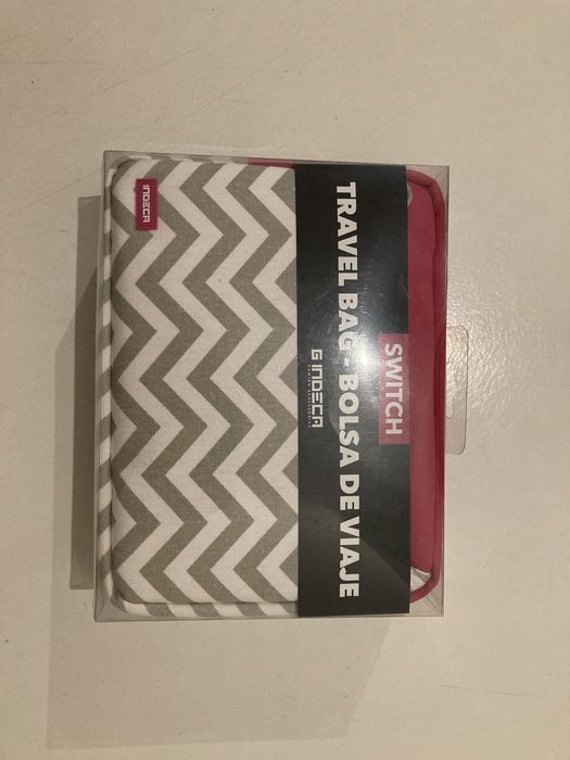 Bolsa de viagem indeca para Nintendo Switch NOVA SELADA