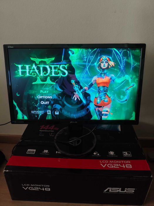 Monitor Asus VG248QE TN 24" FHD 16:9 144Hz 3D