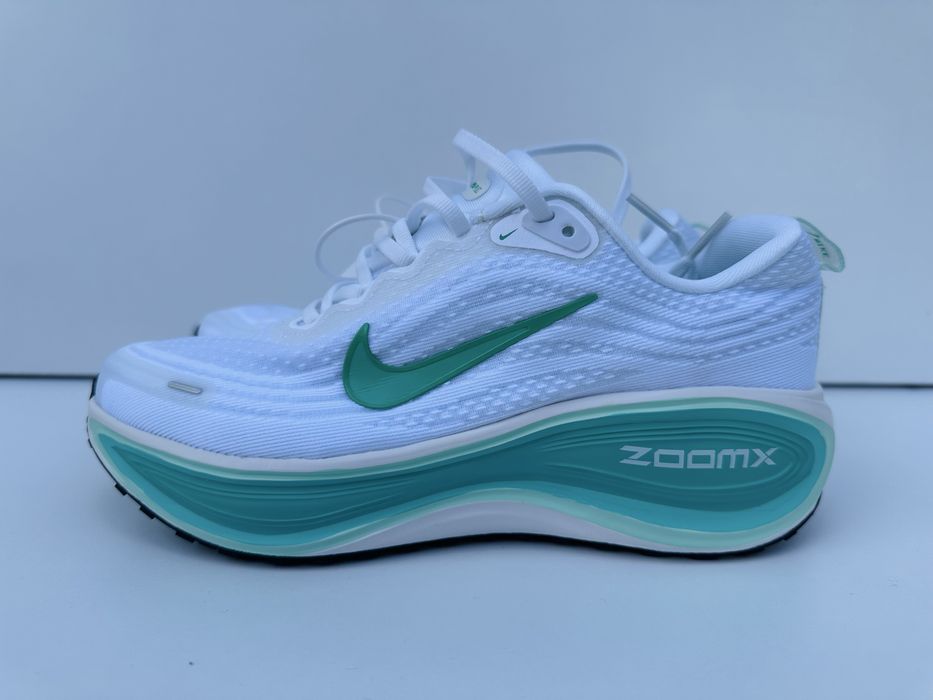 Кросівки Nike Air zoom Vomero plus White/green кроссовки найк