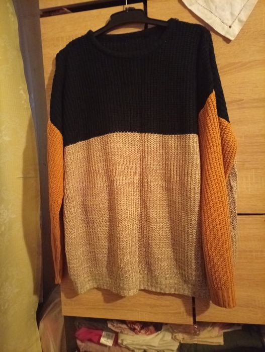 Sweterek Kolorowy 48/4XL