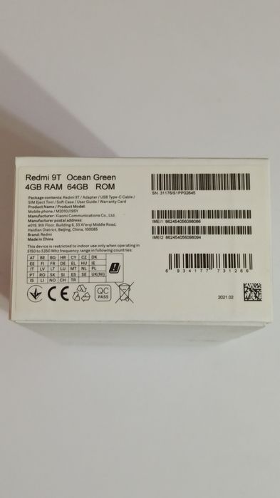 Xiaomi redmi 9T 4/64