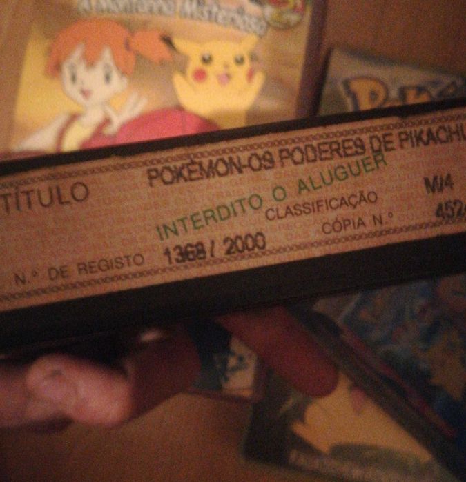Pokémon cassetes
