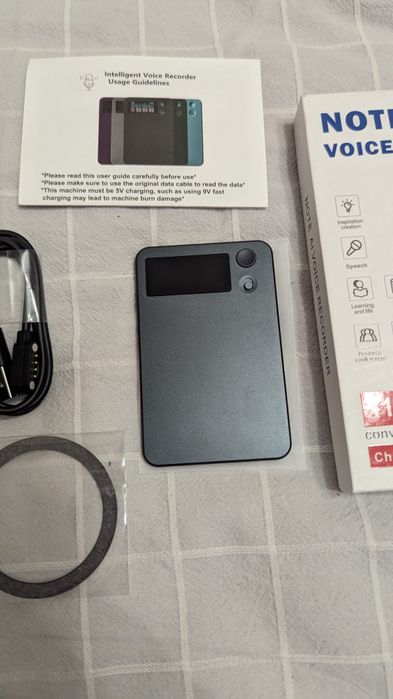 АІ Диктофон GPT Рowate 64GB запис, транскрипція,  112 мов