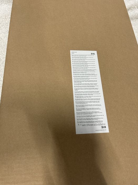 Ektorp cap p/sofá 3 lugar c/chase longue Totebo bege claro