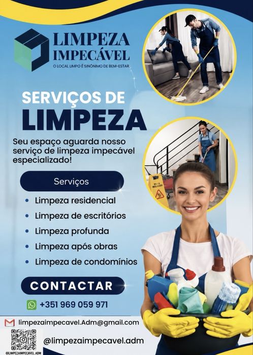 Serviços de Limpeza em Lisboa
