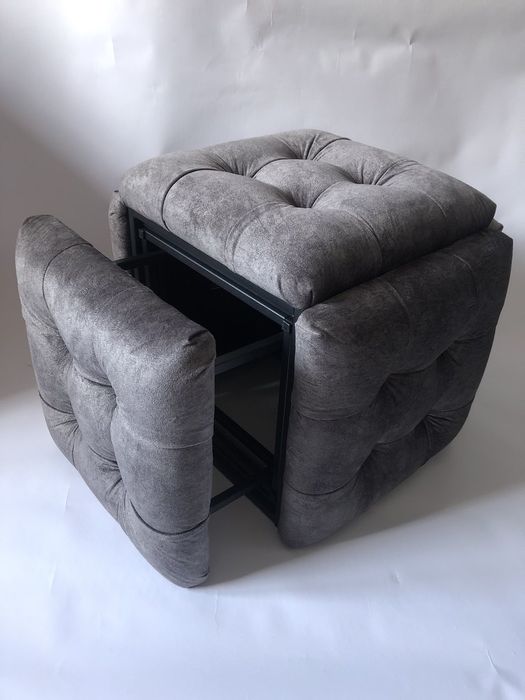 Пуф 5в1 трансформер для дому  велюр