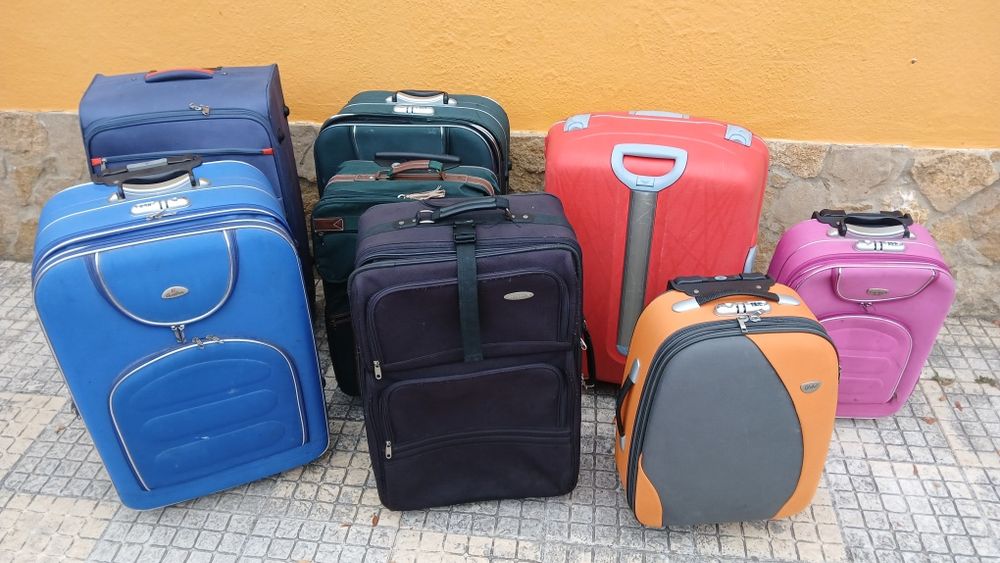 Mala de viagem rígida