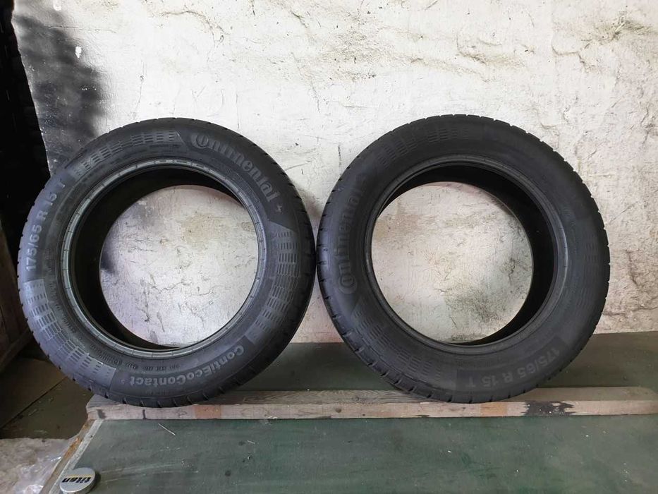 Dwie Opony letnie 175/65R15 7,2mm Continental ContiEcoContact 5