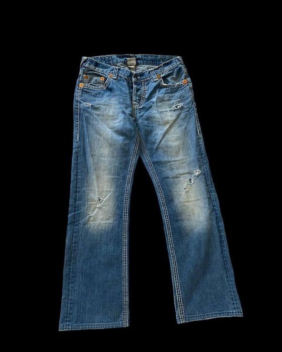 True Religion Billy T Bootcut Distressed Denim: 900 грн. - Широкі ...