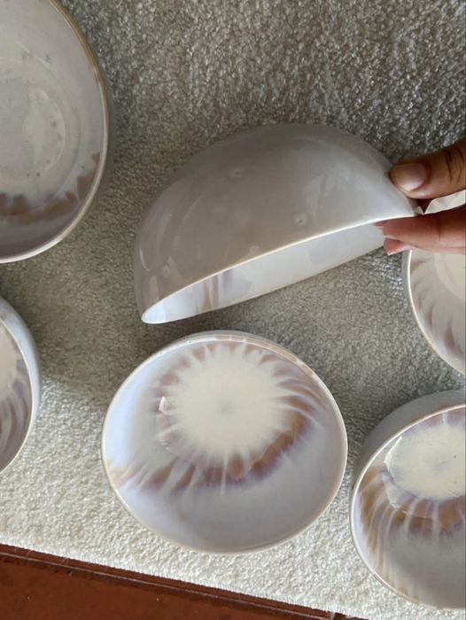 Taças e copos de ceramica