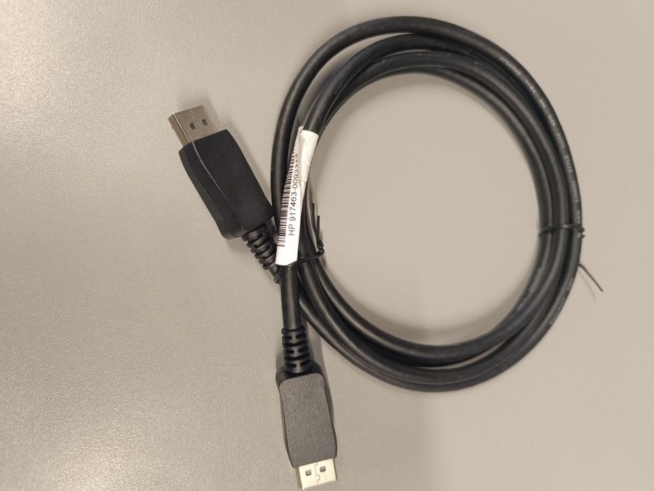 Displayport oryginalny HP 1,8m nowy kabel HP 917463