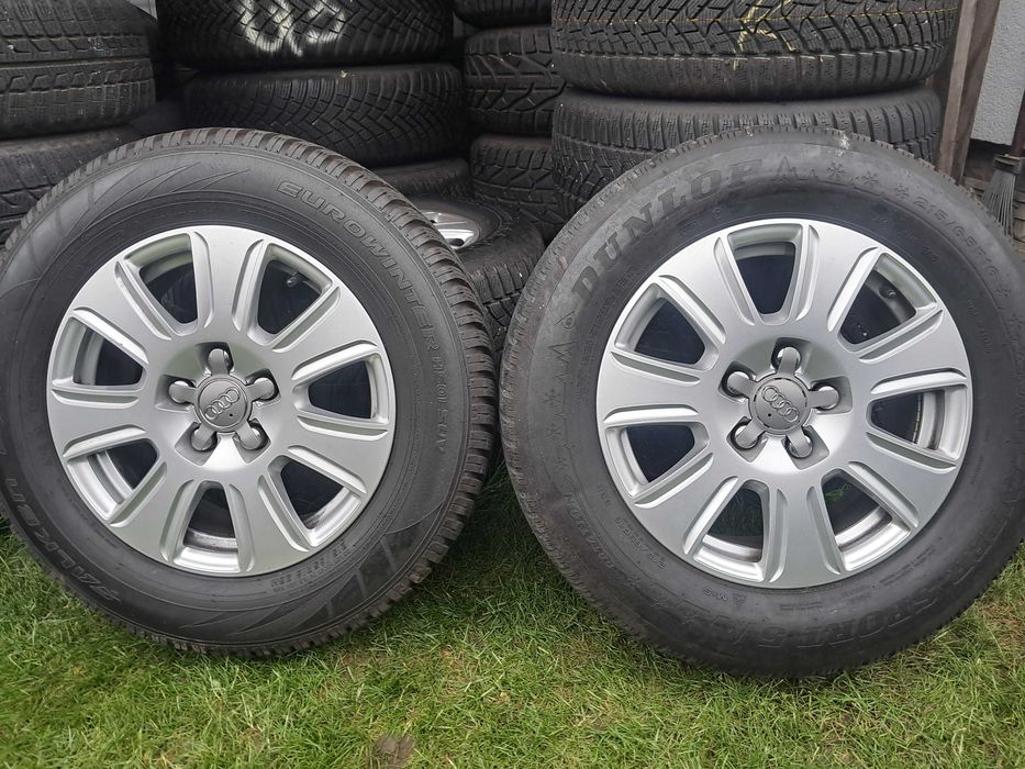 Oryginalne Alu Felgi Koła 16 Audi Q3 Q2 - Opony 215/60/16 2x7 mm 2x6 mm