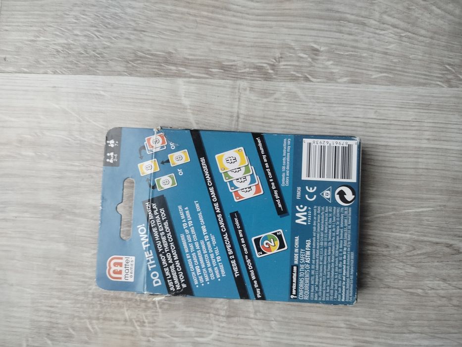 Karty do gry uno DOS