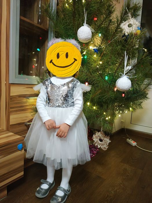 Дитяче новорічне плаття