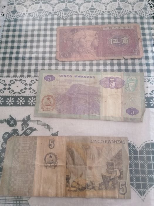 Notas coleção angolas