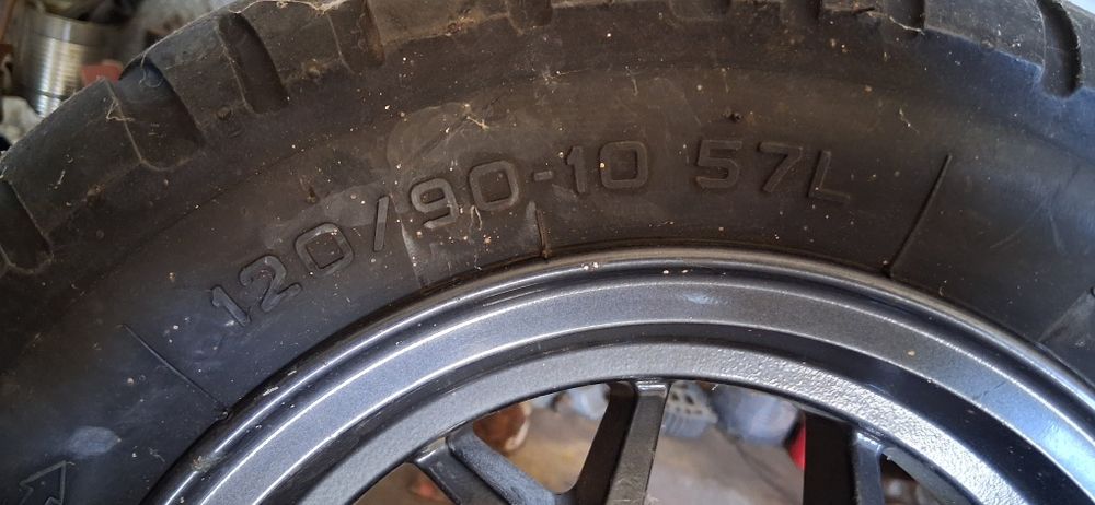 Roda da frente de scooter