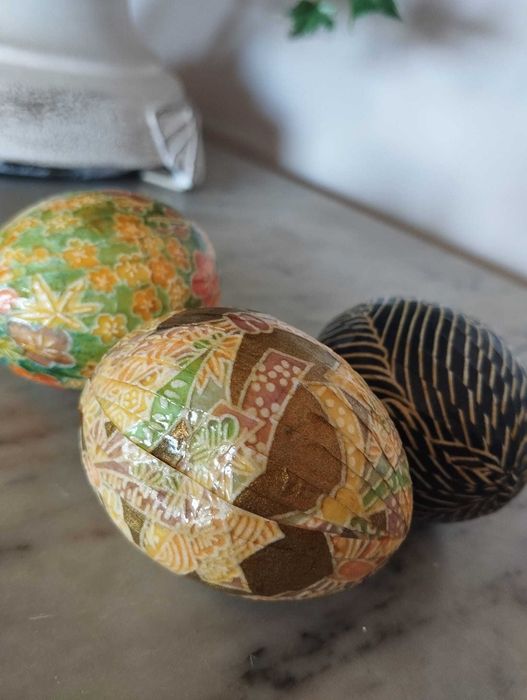 Ovos decorativos (x3)