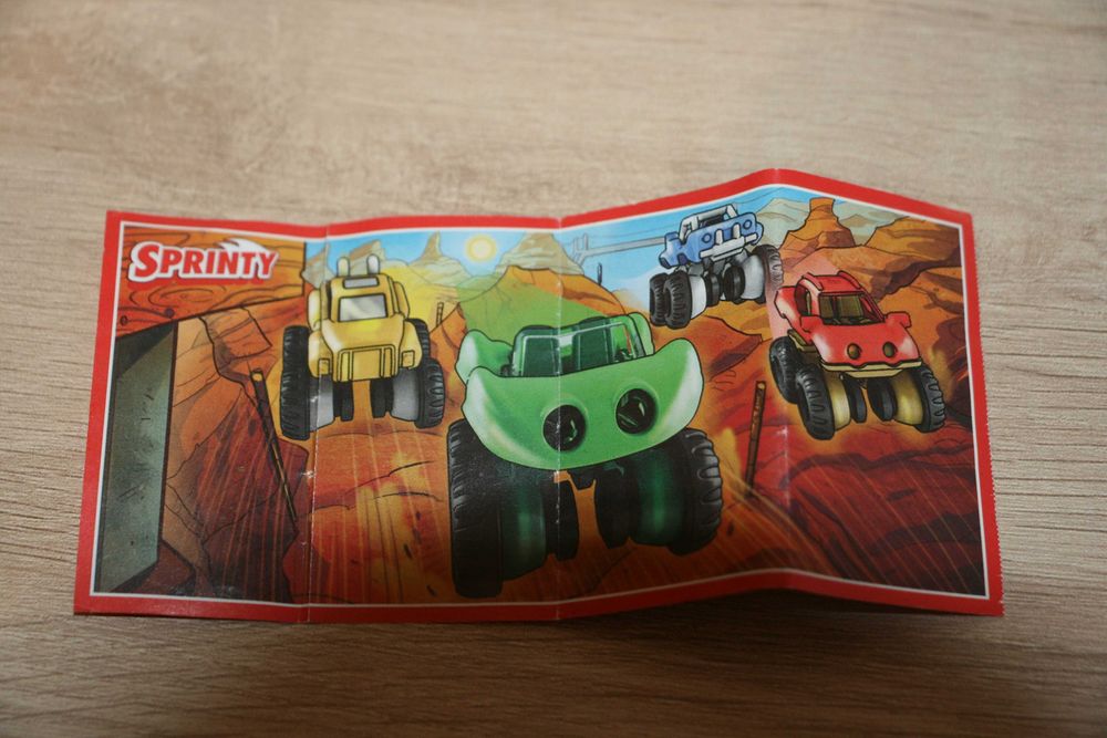 Kinder EN069 - Sprinty - Monster Truck Rallye