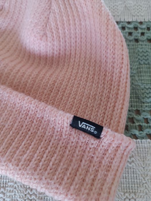 Czapka Vans pudrowy róż