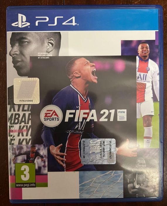 Jogo FIFA 21 (PS4)