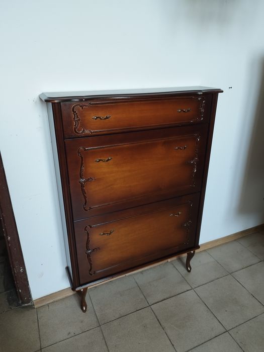 szafka na buty wąska Antyk Vintage