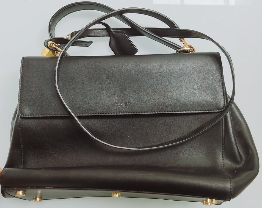 Сумочка Saint Laurent Moujik жіноча чорна