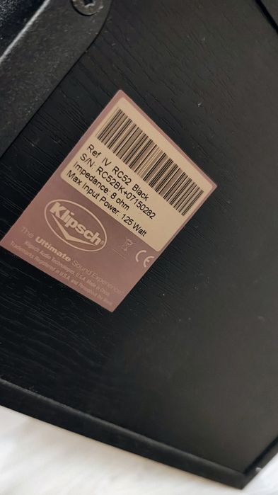 Klipsch RC52 Głośnik centralny