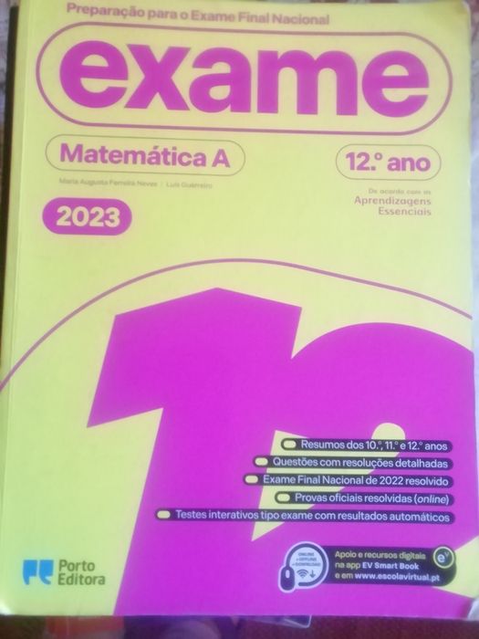Matemática 12 Ano Exame Nacional