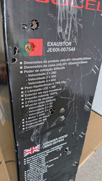 Exaustor Jocel  Novo